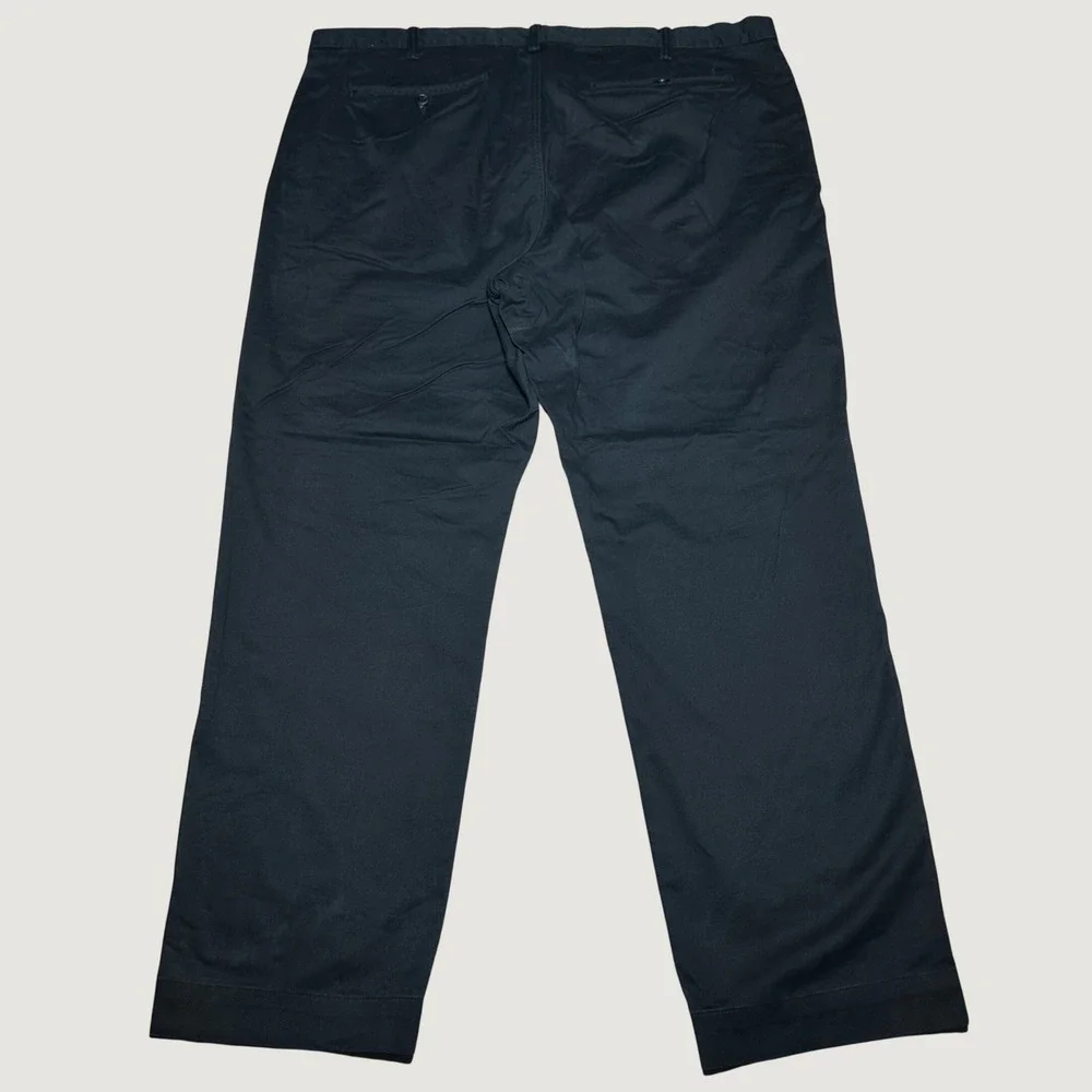 Polo Ralph Lauren Chino Pants Mens 40x30 Stretch Straight Fit Cotton Twill Black